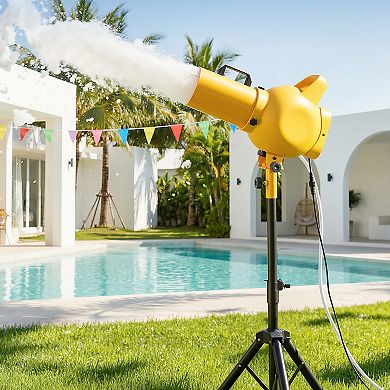 VEVOR Foam Machine, Handheld Spray Foam Cannon Party Machine, Bubble Cannon with Fan