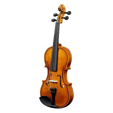 Acoustic Student Violin Set with Case, Bow, Accessories