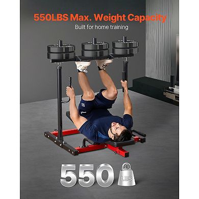VEVOR Vertical Leg Press Machine, Lower Body Special Home Gym Machine, Carbon Steel