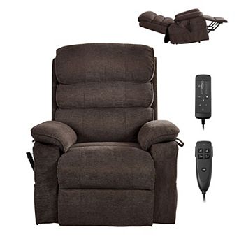 VEVOR Power Lift Recliner Chair, Dual Motor Medium with Heat and Massage for Elderly