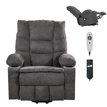 VEVOR Power Lift Recliner Chair, Large Electric Lift Chair with Heat and Massage for Elderly