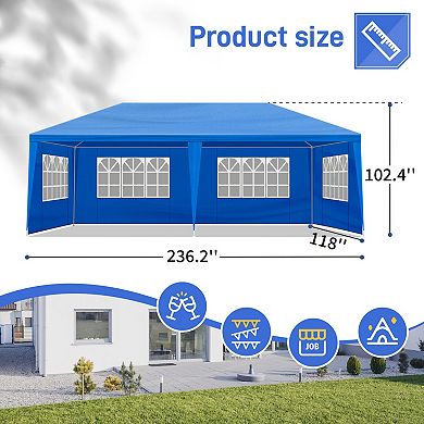 Waterproof Outdoor Gazebo Party Tent for Wedding BBQ Events