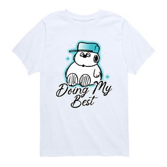 Boys 8-20 Boy's Peanuts Olaf Doing My Best Graphic Tee