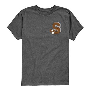 Boys 8-20 Peanuts Snoopy Collegiate Football Letter Graphic Tee