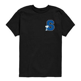 Boys 8-20 Peanuts Snoopy Collegiate Letter Graphic Tee