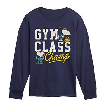 Boys 8-20 Peanuts Snoopy Long Sleeve Graphic Tee
