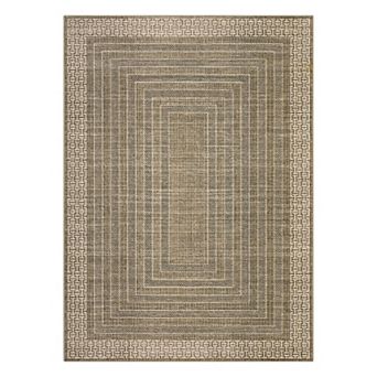 GlowSol Machine Washable Area Rug Stain Resistant Non Slip Modern Mat for Bedroom Kitchen Entryway