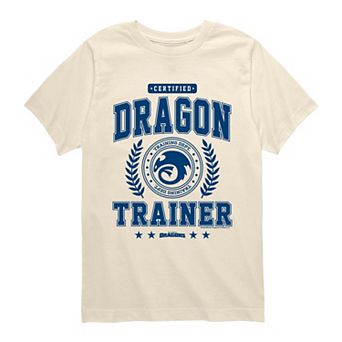 Boys 8-20 How To Train Your Dragon Certified Dragon Trainer Graphic Tee