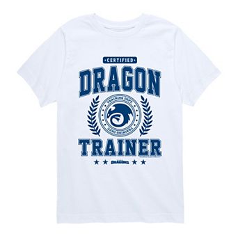 Boys 8-20 How To Train Your Dragon Certified Dragon Trainer Graphic Tee