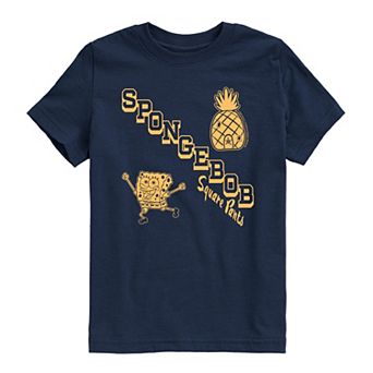 Boys 8-20 SpongeBob SquarePants Collegiate Icon Graphic Tee