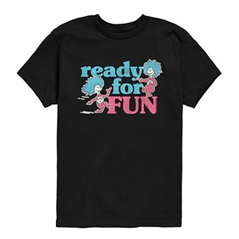 Boys 8-20 The Cat In The Hat Thing 1 & Thing 2 Graphic Tee