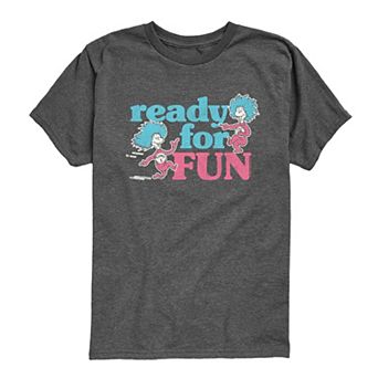 Boys 8-20 The Cat In The Hat Thing 1 & Thing 2 Graphic Tee