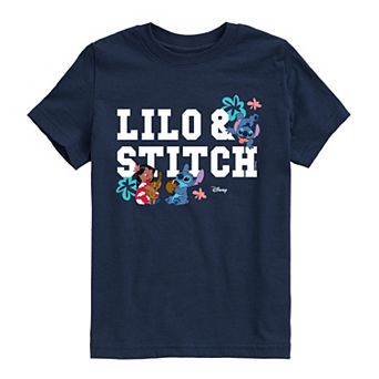 Boys 8-20 Disney's Lilo & Stitch Collegiate Graphic Tee