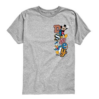 Boys 8-20 Disney's Mickey Mouse & Donald Patch Logo Graphic Tee