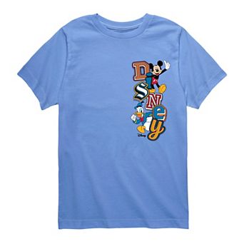 Boys 8-20 Disney's Mickey Mouse & Donald Patch Logo Graphic Tee