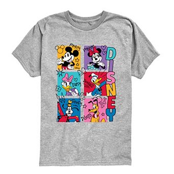Boys 8-20 Disney's Mickey & Friends Yearbook Photos Graphic Tee