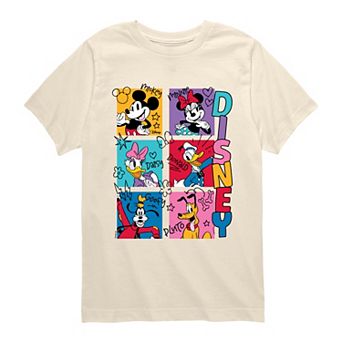 Boys 8-20 Disney's Mickey & Friends Yearbook Photos Graphic Tee