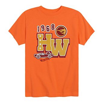 Boys 8-20 Hot Wheels Varsity Logo Patches Graphic Tee