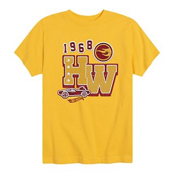 Boys 8-20 Hot Wheels Varsity Logo Patches Graphic Tee