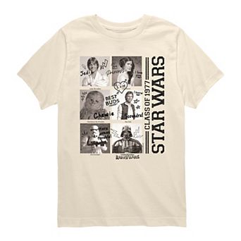 Boys 8-20 Star Wars Class Of 1977 Yearbook Graphic Tee