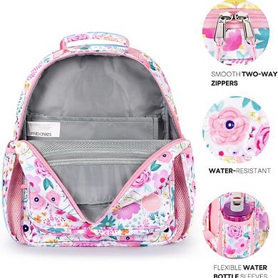 Flower Pink Kid's School Bag