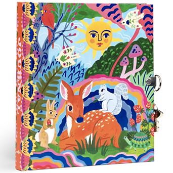 eebo 176 Page Fawn & Sun Foil-Stamped Journal