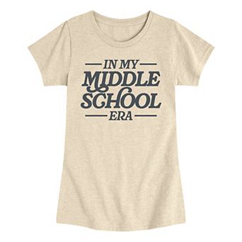 Girls 7-16 in My Middle School Era Graphic Tee