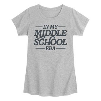 Girls 7-16 in My Middle School Era Graphic Tee