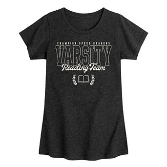 Girls 7-16 Varsity Reading Team Graphic Tee