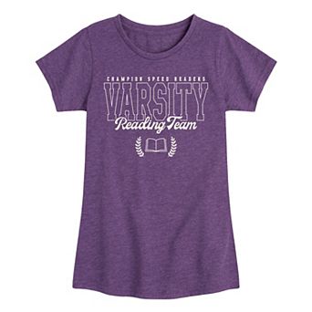 Girls 7-16 Varsity Reading Team Graphic Tee