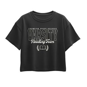 Girls 7-16 Varsity Reading Team Boxy Tee