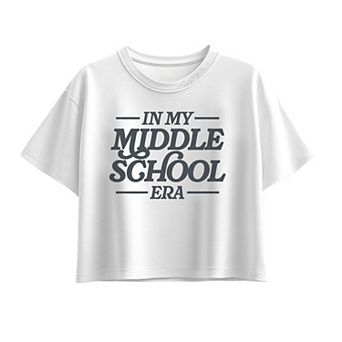 Girls 7-16 in My Middle School Era Boxy Tee