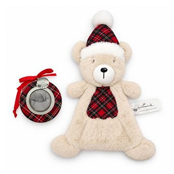 Hallmark 2 pc Plush Lovey & Hanging Photo Frame Set