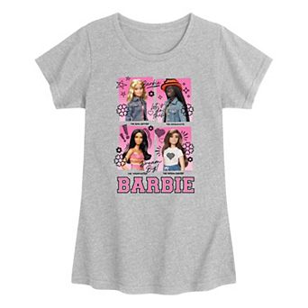 Girls 7-16 Barbie Yearbook Short Sleeve T-Shirt