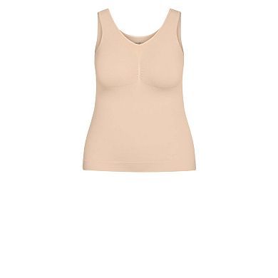 Avenue Women's Plus Size Seamless Shaping Cami