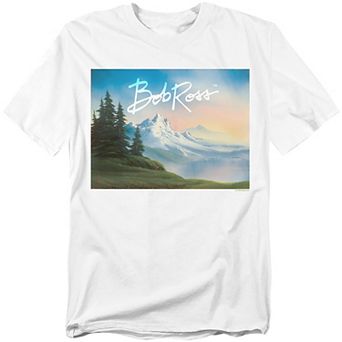 Big & Tall Bob Ross Landscape Graphic Tee