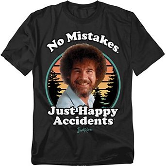 Big & Tall Bob Ross Graphic Tee