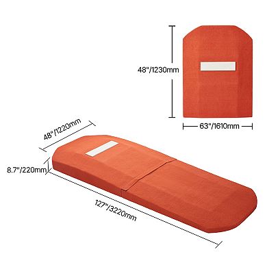 VEVOR Pitching Mound, Portable Baseball Game Mound, 127 in Indoor Outdoor Pitching Practice
