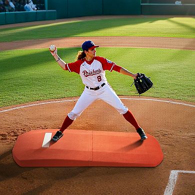 VEVOR Pitching Mound, Portable Baseball Game Mound, 127 in Indoor Outdoor Pitching Practice