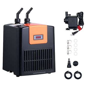 VEVOR Aquarium Chiller 52 Gallon, 1/10 HP Water Chiller for Hydroponics, Fast Cooling for Fish Tank