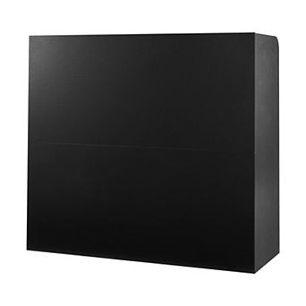 VEVOR Reception Desk, 47 in Rectangular Front Counter Table,with Lockable Drawer and Storage Cabinet