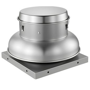 VEVOR Roof Exhaust Fan, Attic Vent Fan with High-Power Motor, 21 inch Fan Base ,900/1500 CFM, Silver
