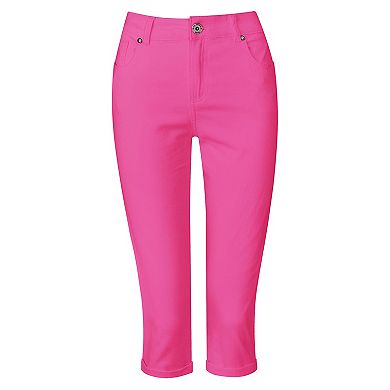 Joe Browns Women's Plus Size Stretch Denim Capri Pant