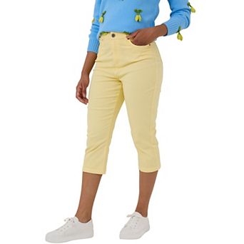 Joe Browns Women's Plus Size Stretch Denim Capri Pant