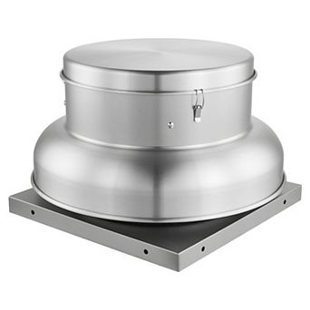 VEVOR Roof Exhaust Fan, Attic Vent Fan with High-Power Motor, 24.8inch Fan Base,4000/5000CFM,Silver