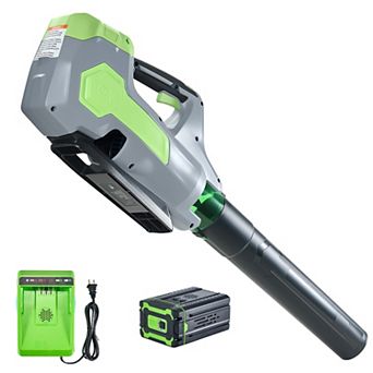 VEVOR Cordless Leaf Blower, 60V Powerful Electric Leaf Blower with 5.0Ah Battery, Fast Charging