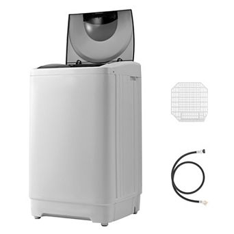 VEVOR Portable Washing Machine, 1.3 cu.ft with LED Display, Stainless Steel, 8 Wash Programs