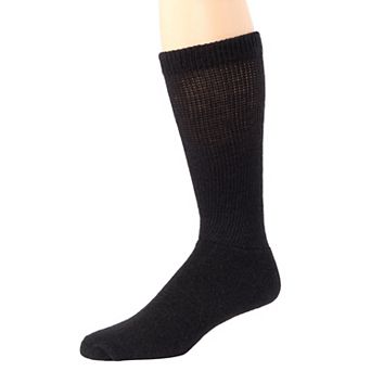 KingSize Men's Big & Tall Ultra Plush 3-Pack Diabetic Crew