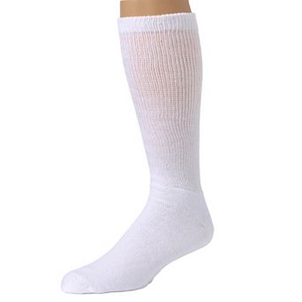 KingSize Men's Big & Tall Ultra Plush 3-Pack Diabetic Crew