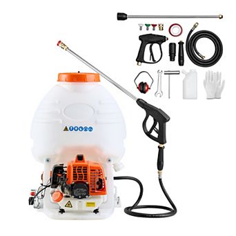 VEVOR Gas Powered Backpack Sprayer, 26.5CC 0.9HP Engine, Garden Sprayer with 5 Gallon Tank